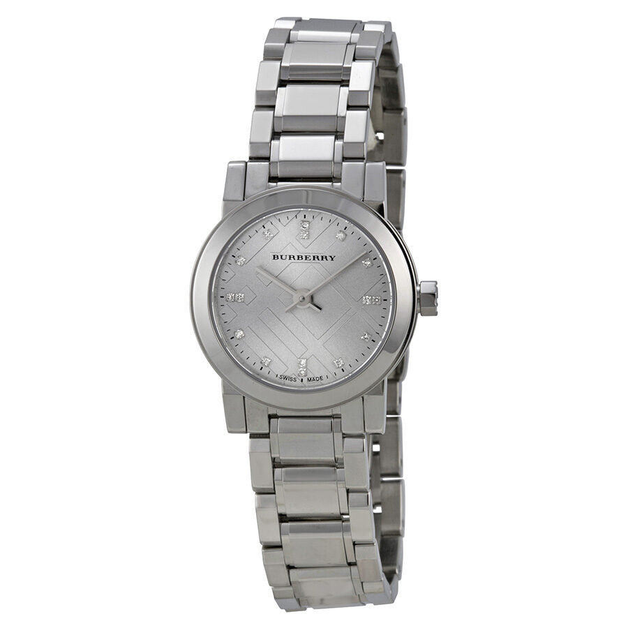 Burberry The City Diamond Hour Markers Silver Dial Silver Stainless Steel Women's Watch BU9230 Secundaire afbeelding