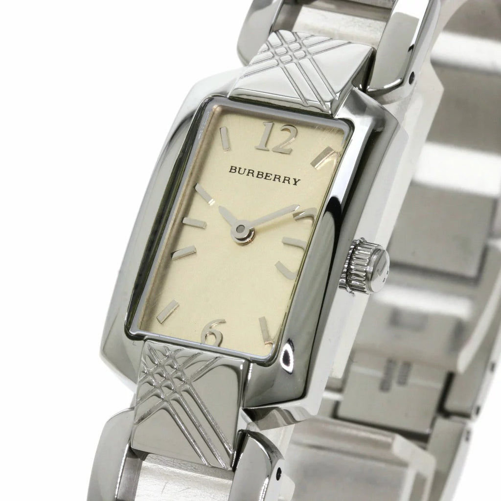 Burberry Signature Silver Dial Silver Steel Strap Watch for Women - BU4212 Secundaire afbeelding
