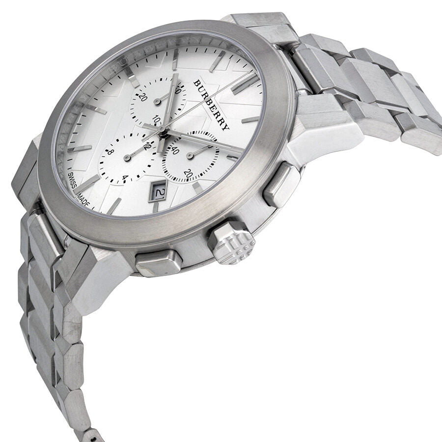 Burberry Silver Dial Chronograph Stainless Steel Men's Watch BU9350 Secondary image