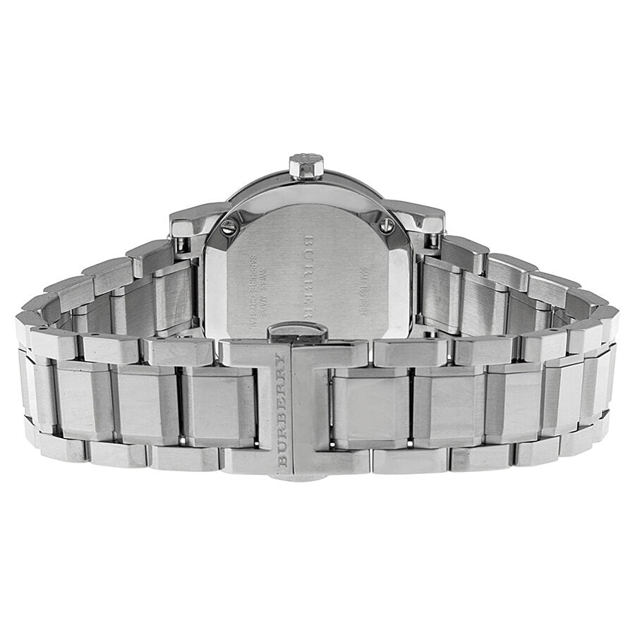 Burberry Silver Dial Stainless Steel Watch BU9200