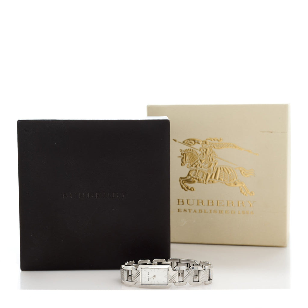Burberry Stainless Steel 18mm Signature Quartz Watch BU4211