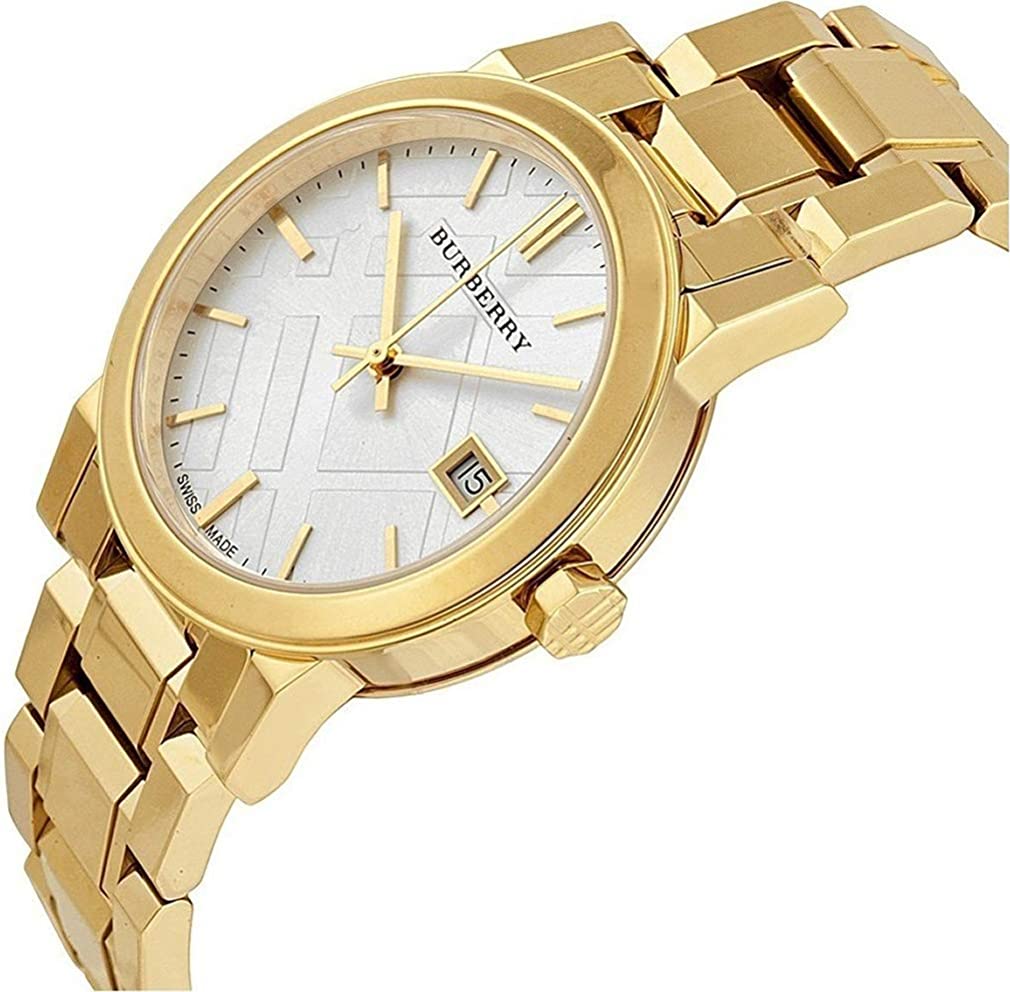 Burberry Swiss Gold Tone Women's Watch BU9203