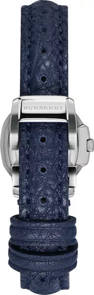 Burberry The Britain Blue Sunray Dial Blue Leather Strap BBY1716 Secundaire afbeelding