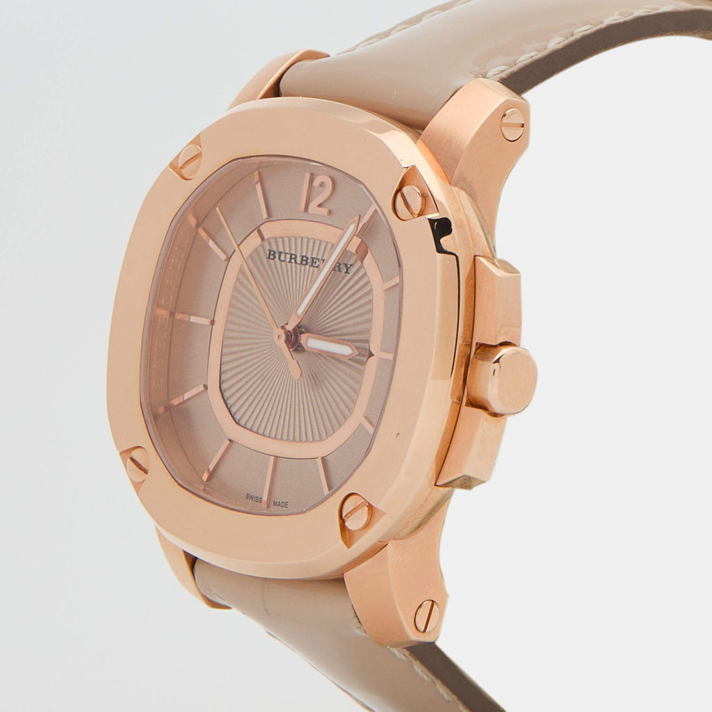 Burberry The Britain Rose Gold Storm Grey Dial Leather BBY1718 Secondary image