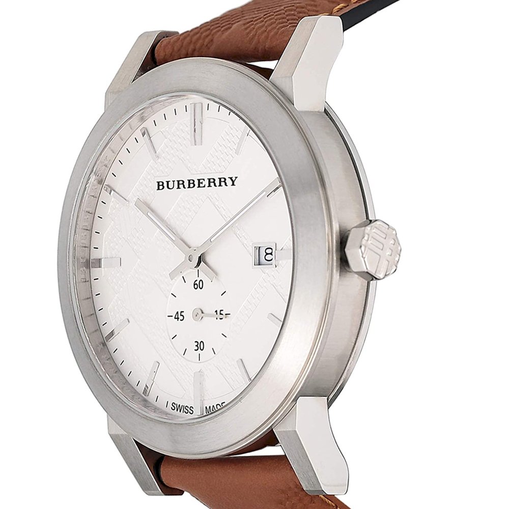 Burberry The City Brown Leather Strap Men's Watch BU9904 Secondary image