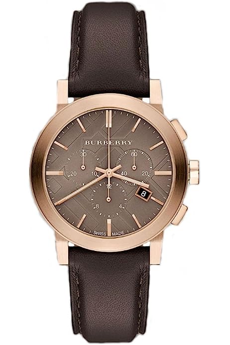 Burberry The City Chocolate Brown Unisex Watch BU9755 Main image