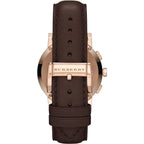 Burberry The City Chocolate Brown Unisex Watch BU9755
