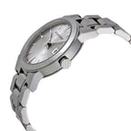 Burberry The City Embossed Sunray Grey Dial Silver Stainless Steel Women's Watch Watch BU9143