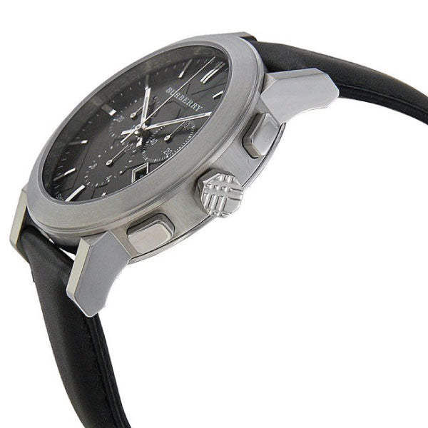 Burberry The City Lederen Chronograaf Herenhorloge BU9359 Secundaire afbeelding