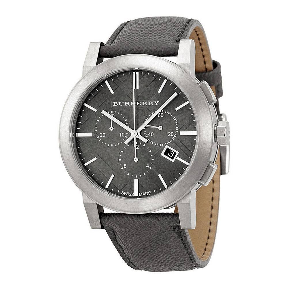 Burberry The City Lederen Chronograaf Herenhorloge BU9359 Hoofdafbeelding