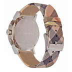 Burberry The City Leather Strap Nova Check Men's Watch BU9357