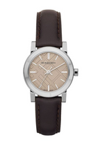 Burberry The City Nova Brown Leather Brown Dial Brown Leather Strap Women's Watch Watch BU9208