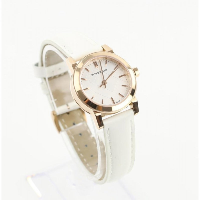 Burberry The City dameshorloge met roségouden kast en leren bandje BU9209 Secundaire afbeelding