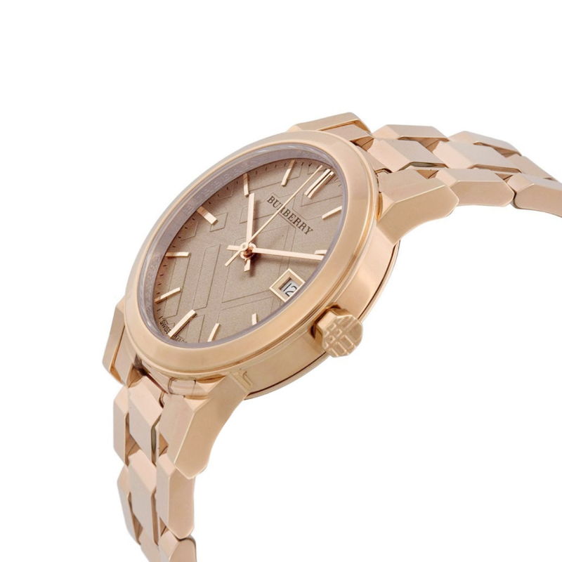 Burberry The City Rose Gold roestvrijstalen dameshorloge BU9126 Secundaire afbeelding