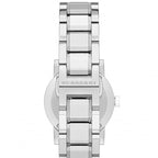 Burberry The City Silver Dial Diamond Women's Watch BU9213