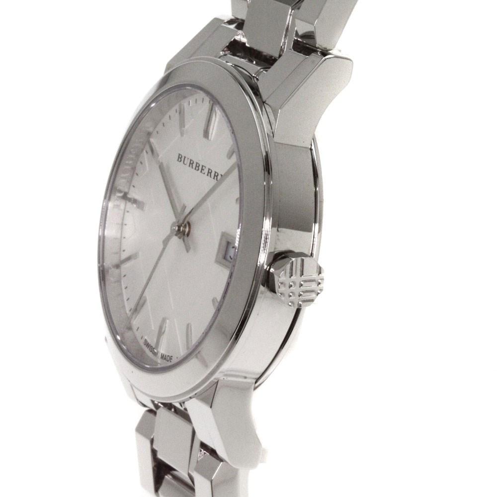 Burberry The City dameshorloge BU9100 in zilverkleurig roestvrij staal Secundaire afbeelding