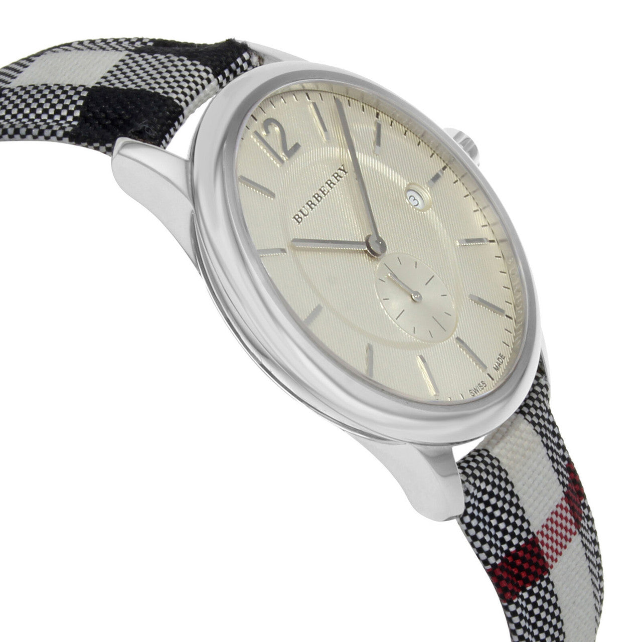 Burberry The Classic Horseferry zilveren herenhorloge BU10002 Secundaire afbeelding