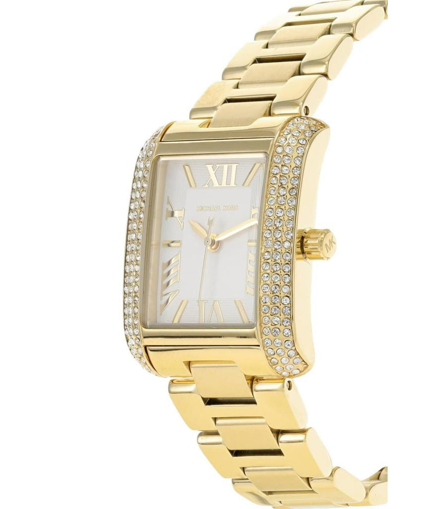 Michael Kors Emery Pavé Rectangular Gold Women's Watch - MK4640 Secondary image