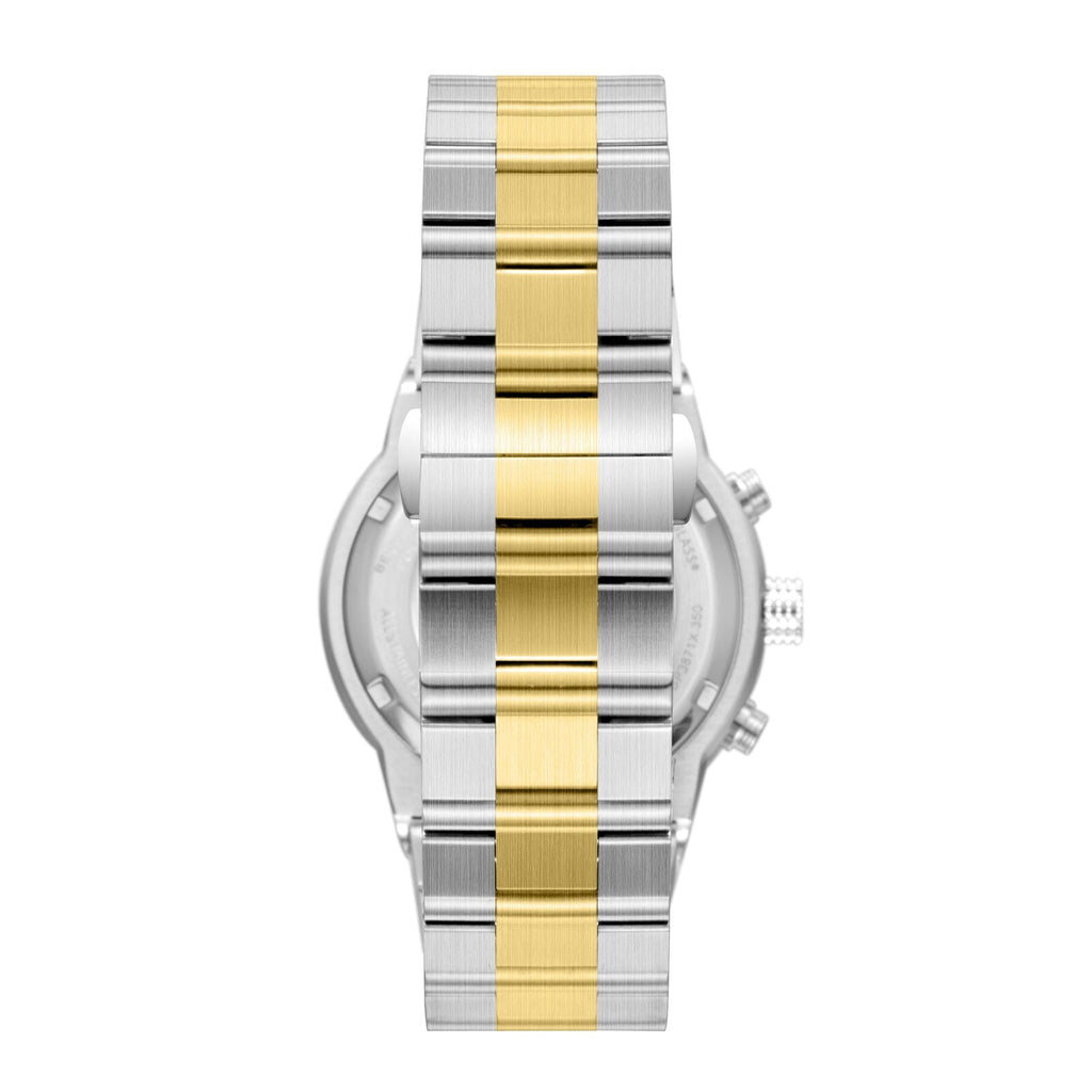 Beverly Hills Polo Club Dual Time Green Dial Two-Tone Watch BP3871X.270