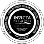 Invicta Pro Diver Quartz Green Dial Sprite Bezel Men's Watch 36044