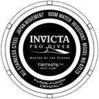 Invicta Pro Diver Quartz Blue Dial Batman Bezel Men's Watch 47173