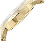 Marc By Marc Jacobs Amy Turquoise Dial Gold Plated Watch MBM8624