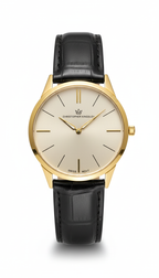 Christopher Kingsley Gold Men's Swiss Watch - 00000