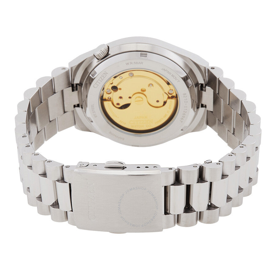 Citizen Tsuyosa Automatic 40mm Beige Dial Stainless Steel Men’s Watch – NJ0151-88W