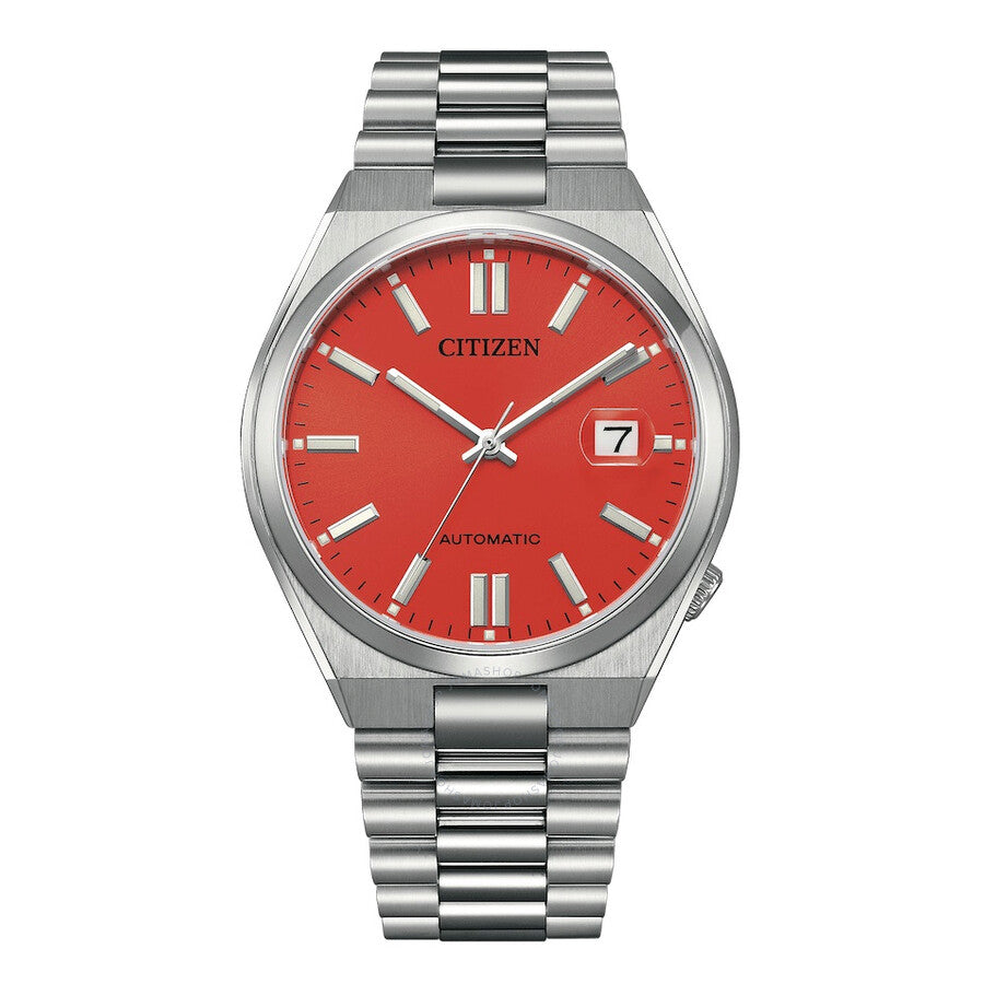 Citizen Tsuyosa Automatic 40mm Blazing Red Dial Stainless Steel Men’s Watch – NJ0158-89W Main image