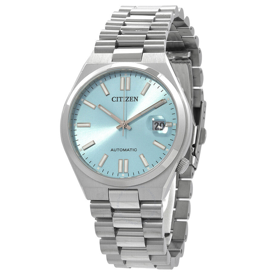 Citizen Tsuyosa Automatic 40mm Ice Blue Dial Stainless Steel Men’s Watch – NJ0151-88M Main image