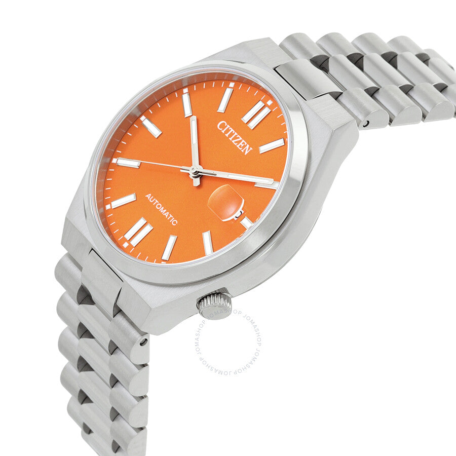 Citizen Tsuyosa Automatic 40mm Orange Dial Stainless Steel Men’s Watch – NJ0151-88Z Secondary image