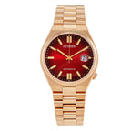 Citizen Tsuyosa Automatic 40mm Red Dial Stainless Steel Men’s Watch – NJ0153-82X