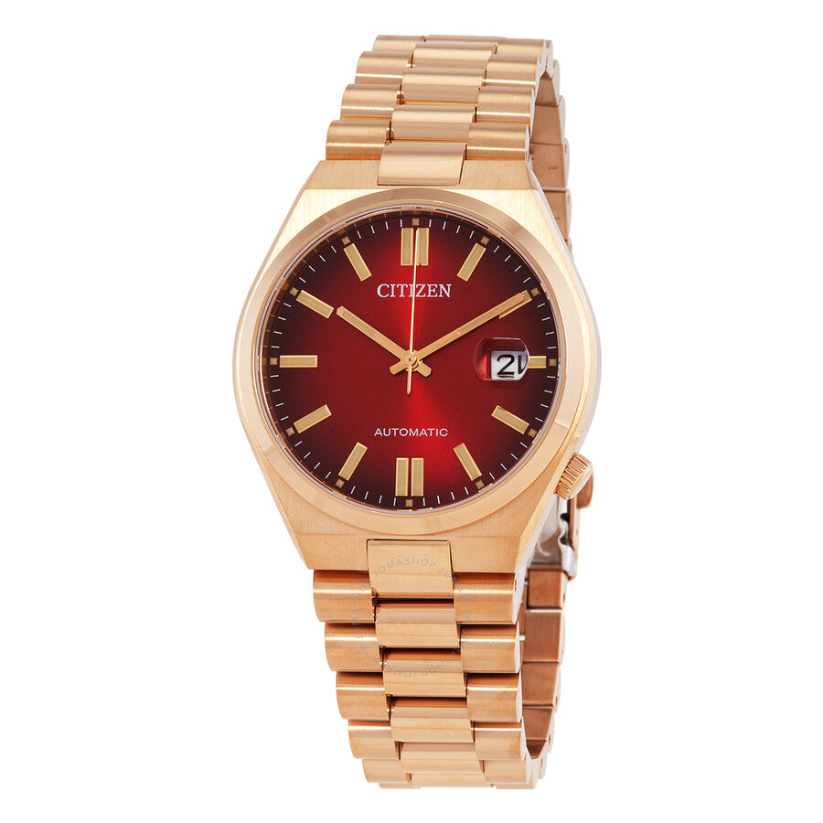 Citizen Tsuyosa Automatic 40mm Red Dial Stainless Steel Men’s Watch – NJ0153-82X Main image