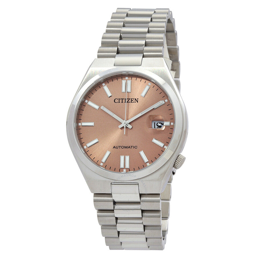 Citizen Tsuyosa Automatic 40mm Warm Sand Dial Stainless Steel Men’s Watch – NJ0158-89Y Main image