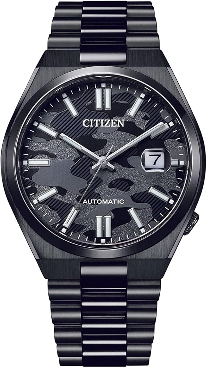 Citizen Tsuyosa Automatic 40mm Black Dial Stainless Steel Men’s Watch – NJ0155-87E Main image