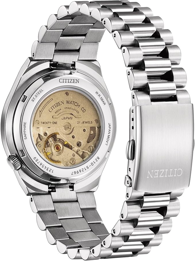 Citizen Tsuyosa Automatic 40mm Silver Dial Stainless Steel Men’s Watch – NJ0158-89L