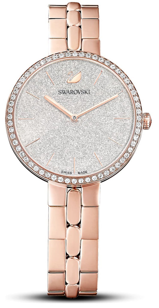 Swarovski Cosmopolitan Crystal Index Silver Dial Rose Gold Tone Women's Watch 5517803 Main image
