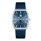 Beverly Hills Polo Club Slim Tech 5 Blue Leather Blue Dial Watch BP3863X.399