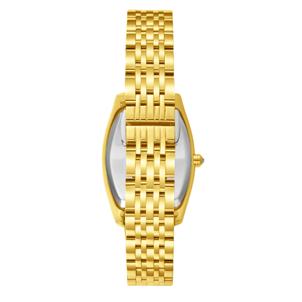 Beverly Hills Polo Club All Gold Tonneau Watch BP3716X.170