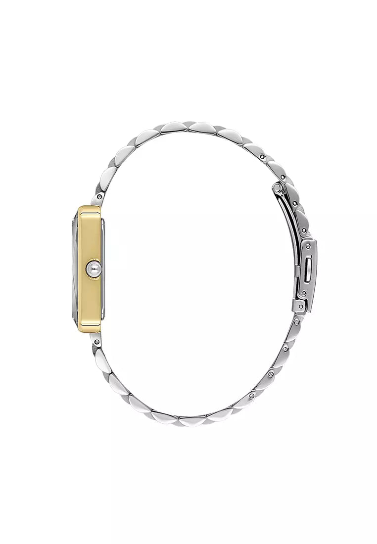 Daniel Klein Premium Rectangular Two Tone Watch - DK.1.13875-5 Secondary image