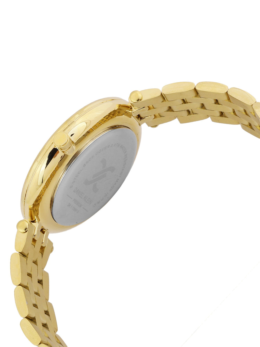 Daniel Klein Classic Silver Dial Gold Watch - DK.1.12997-3