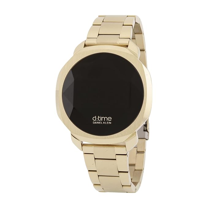 Daniel Klein D-Time Black Dial Gold Watch - DK.1.12889-4 Secundaire afbeelding