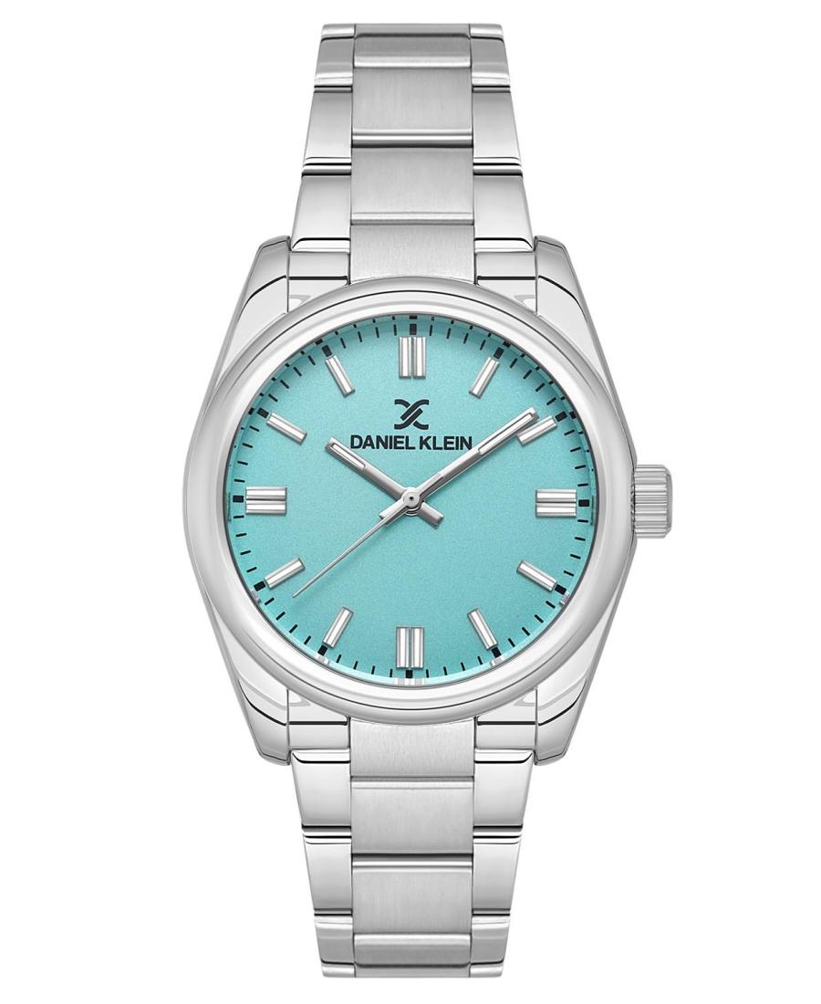 Daniel Klein Premium Blue Dial Silver Watch - DK.1.13824-2 Main image
