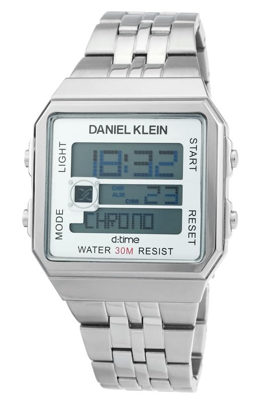 Daniel Klein Silver Watch - DK.1.12274-1