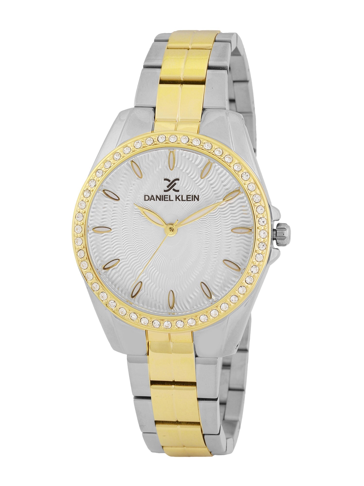 Daniel Klein Classic Silver Dial Two Tone Watch - DK.1.13011-5 Main image