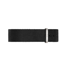 Daniel Wellington Classic Cornwall 36mm White Dial Black Nylon Strap Silver Watch - DW00100260