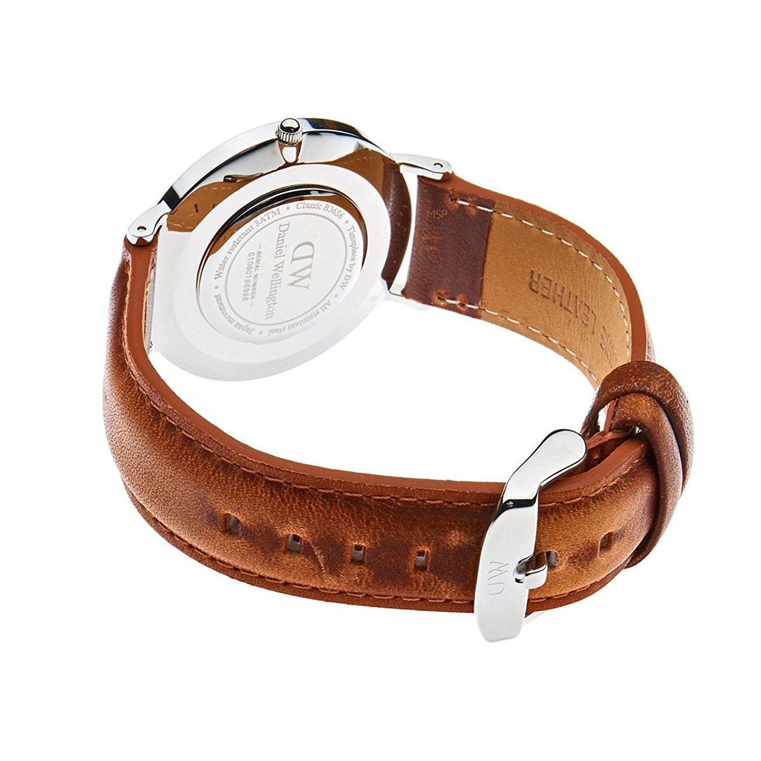 Daniel Wellington Classic Durham 36mm Women's Silver Watch DW00100112 Secondary image