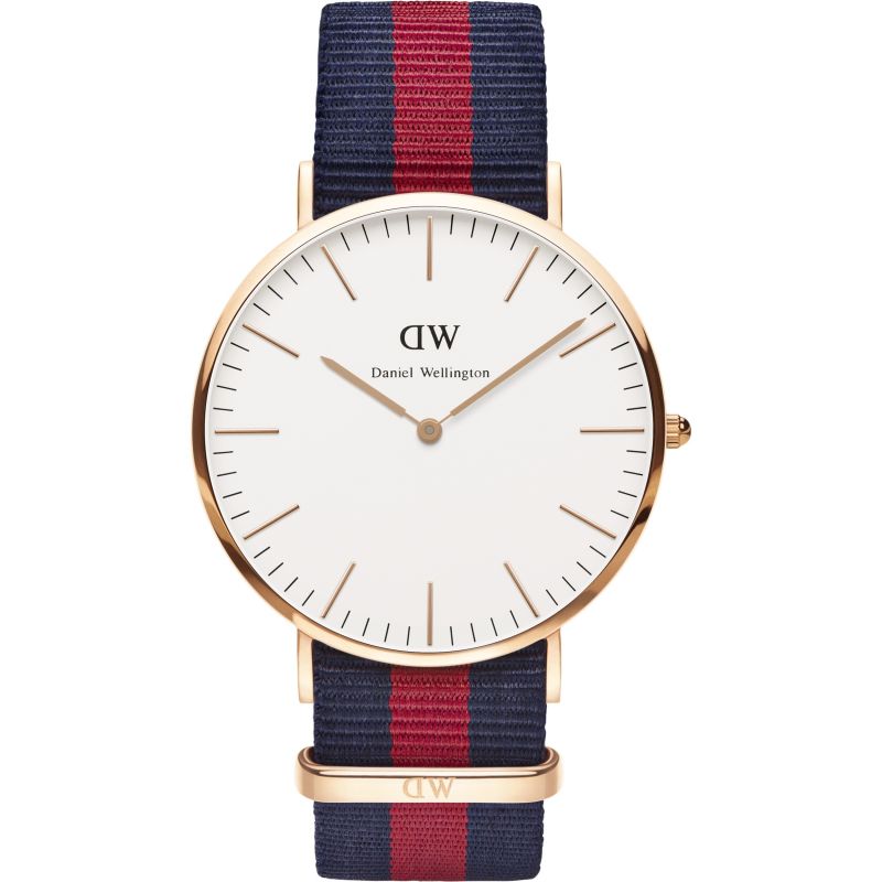 Daniel Wellington Classic Oxford 40mm Nato Strap Men's Gold Watch DW00100001 Main image