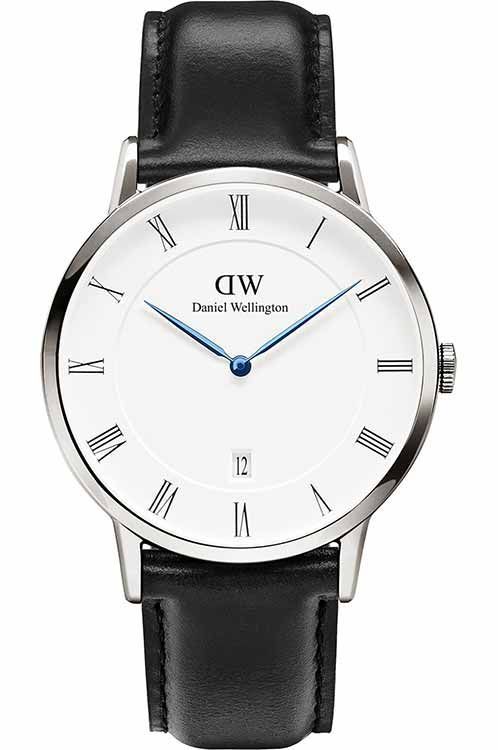 Daniel Wellington Dapper Sheffield 38mm Men's Silver Watch DW00100088 Hoofdafbeelding