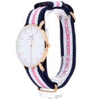 Daniel Wellington Southampton 36mm White Dial Tricolour Gold Watch - DW00100034